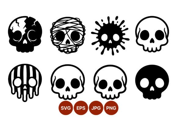 Download Skull Icons Vector Art - Skull Collection
