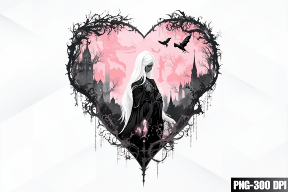 Download Gothic Valentine's Day Love, Gothic Png - Premium Resources