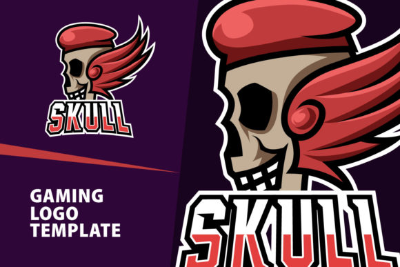 Download Skull Mascot Gaming Logo Design - Skull Collection